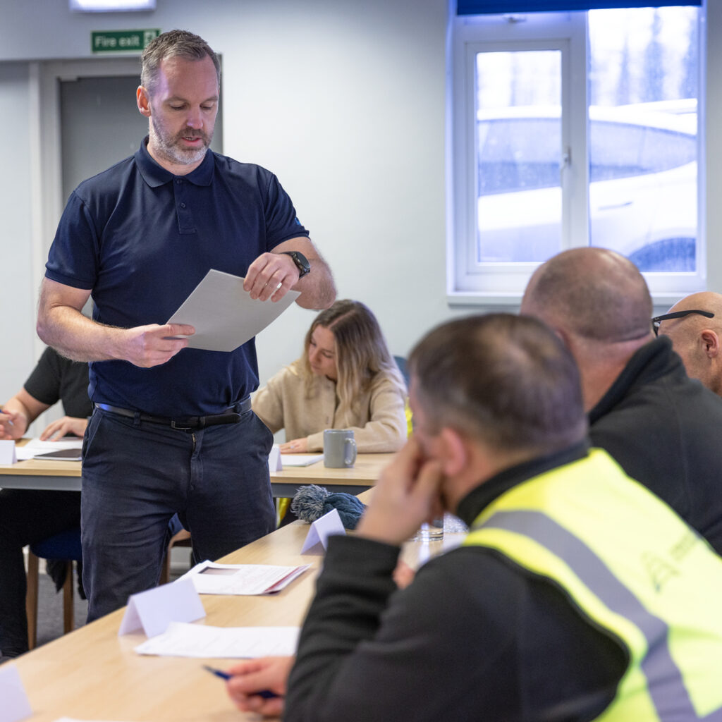A training session at Inspire Safety - which IOSH course is right for me